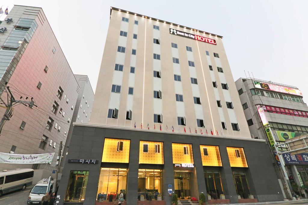 Best In City Hotel Пусан Экстерьер фото